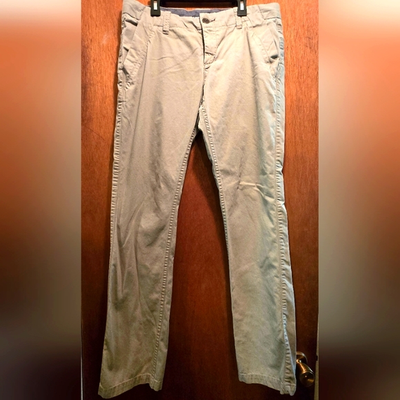 Horny Toad Denim - Horny Toad Women's Straight Leg Gray/tan Jeans Sz8
